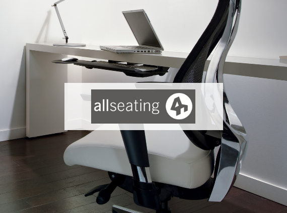 allseating office task chair, links to allseating website