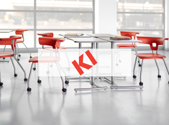 KI classroom furniture setting