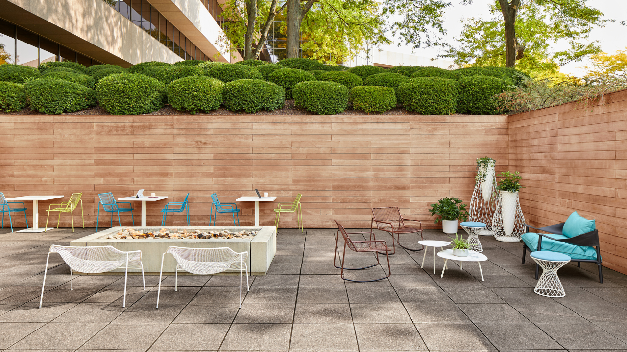 EMU outdoor workplaces