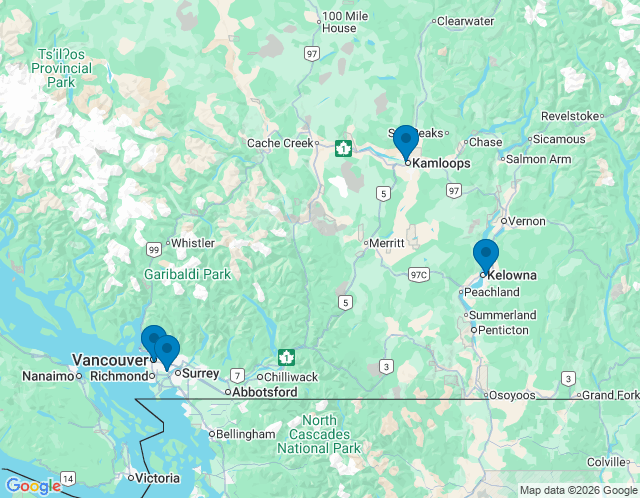 Map of Vancouver – Mount Pleasant – Head Office