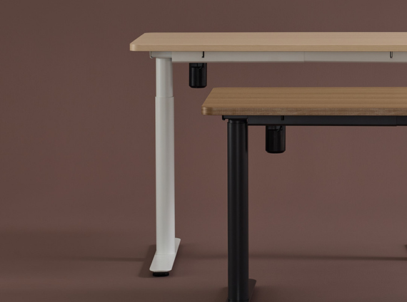 used furniture height adjustable desk