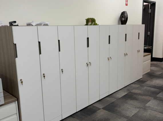 heritage office used furniture lockers